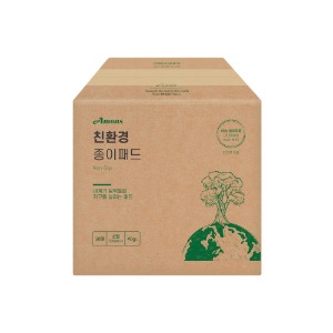 아몬스 친환경 종이패드 소형 50매x3박스 (박스포장)